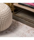 MODERN PERSIAN Area Rug Rosalia Cottage Medallion Brown/Cream 8 ft. x 10 ft. Area Rug