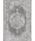 MODERN PERSIAN Area Rug Rosalia Cottage Medallion Gray/Dark Gray 8 ft. x 10 ft. Area Rug