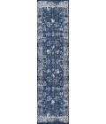 MODERN PERSIAN Area Rug Soleiman Modern Persian Navy 2 ft. x 10 ft. Runner Rug