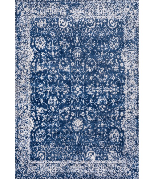 MODERN PERSIAN Area Rug Soleiman Modern Persian Navy 4 ft. x 6 ft. Area Rug