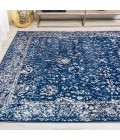 MODERN PERSIAN Area Rug Soleiman Modern Persian Navy 4 ft. x 6 ft. Area Rug