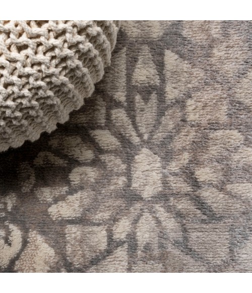 MODERN PERSIAN Area Rug Roma Ornate Geometric Tile Gray 2 ft. x 8 ft. Runner Rug