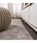 MODERN PERSIAN Area Rug Roma Ornate Geometric Tile Gray 2 ft. x 8 ft. Runner Rug