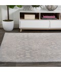 Roma Ornate Geometric Tile Gray 3 ft. x 5 ft. Area Rug