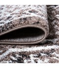 MODERN PERSIAN Area Rug Boho Cottage Medallion Brown/Ivory 5 ft. x 8 ft. Area Rug