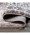 MODERN PERSIAN Area Rug Boho Cottage Medallion Brown/Ivory 2 ft. x 10 ft. Runner Rug