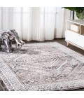 MODERN PERSIAN Area Rug Boho Cottage Medallion Brown/Ivory 5 ft. x 8 ft. Area Rug