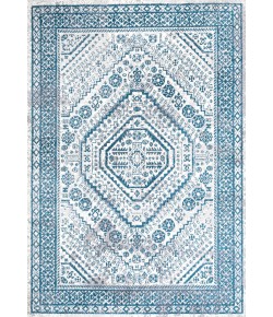 Jonathany Modern Persian MDP501C Blue/White Area Rug 3 ft. X 5 ft. Rectangle