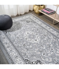 Jonathany Modern Persian MDP503C Gray/Cream Area Rug 5 ft. 3 in. X 7 ft. 6 in. Rectangle