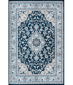 Jonathany Modern Persian MDP503D Navy/Blue Area Rug 3 ft. X 5 ft. Rectangle