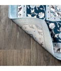 MODERN PERSIAN Area Rug Palmette Modern Persian Floral Blue/Navy 4 ft. x 6 ft. Area Rug