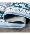 MODERN PERSIAN Area Rug Palmette Modern Persian Floral Blue/Navy 2 ft. x 10 ft. Runner Rug