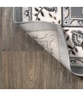 MODERN PERSIAN Area Rug Cherie French Cottage Gray/Cream 4 ft. x 6 ft. Area Rug