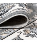 MODERN PERSIAN Area Rug Cherie French Cottage Gray/Cream 4 ft. x 6 ft. Area Rug