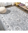 MODERN PERSIAN Area Rug Cherie French Cottage Gray/Cream 4 ft. x 6 ft. Area Rug