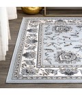 MODERN PERSIAN Area Rug Cherie French Cottage Light Gray/Cream 4 ft. x 6 ft. Area Rug