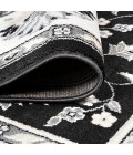 MODERN PERSIAN Area Rug Cherie French Cottage Black/Cream 2 ft. x 8 ft. Runner Rug