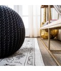 MODERN PERSIAN Area Rug Cherie French Cottage Cream/Light Gray 2 ft. x 8 ft. Runner Rug