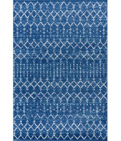 Jonathany Moroccan Hype MOH101A Blue/White Area Rug 4 ft. X 6 ft. Rectangle