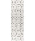 MOROCCAN HYPE Area Rug Moroccan HYPE Boho Vintage Diamond Cream/Gray 2 ft. x 16 ft. Runner Rug