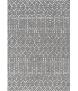 Jonathany Moroccan Hype MOH101C Gray/Ivory Area Rug 7 ft. 9 in. X 10 ft. Rectangle