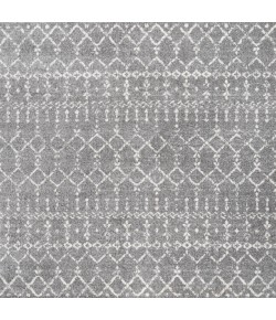 Jonathany Moroccan Hype MOH101C Gray/Ivory Area Rug 5 ft. X 5 ft. Square