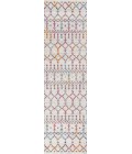 MOROCCAN HYPE Area Rug Moroccan HYPE Boho Vintage Diamond Ivory/Multi 2 ft. x 10 ft. Runner Rug