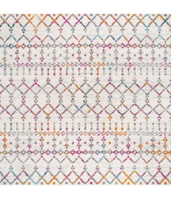 Jonathany Moroccan Hype MOH101E Ivory/Multi Area Rug 5 ft. X 5 ft. Square