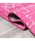 MOROCCAN HYPE Area Rug Moroccan HYPE Boho Vintage Diamond Fuchsia/Ivory 2 ft. x 8 ft. Runner Rug