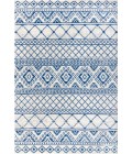 MOROCCAN HYPE Area Rug Moroccan HYPE Boho Vintage Tribal Cream/Blue 3 ft. x 5 ft. Area Rug