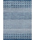 MOROCCAN HYPE Area Rug Arta Moroccan Vintage Geometric Rug Navy/Cream 4 ft. x 6 ft. Area Rug