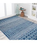 MOROCCAN HYPE Area Rug Arta Moroccan Vintage Geometric Rug Navy/Cream 4 ft. x 6 ft. Area Rug