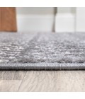 MOROCCAN HYPE Area Rug Arta Moroccan Modern Geometric Rug Gray/Cream 2 ft. x 8 ft. Runner Rug