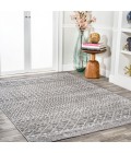 MOROCCAN HYPE Area Rug Arta Moroccan Modern Geometric Rug Gray/Cream 3 ft. x 5 ft. Area Rug