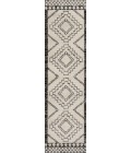 MOROCCAN HYPE Area Rug Amir Moroccan Beni Souk Cream/Black 2 ft. x 8 ft. Runner Rug