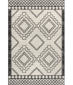 Jonathany Moroccan Hype MOH200A Cream/Black Area Rug 4 ft. X 6 ft. Rectangle