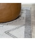 MOROCCAN HYPE Area Rug Amir Moroccan Beni Souk Cream/Gray 8 ft. x 10 ft. Area Rug