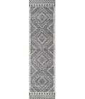 Amir Moroccan Beni Souk Gray/Cream 2 ft. x 8 ft. Runner Rug