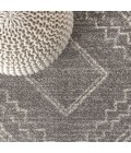 MOROCCAN HYPE Area Rug Amir Moroccan Beni Souk Gray/Cream 8 ft. x 10 ft. Area Rug
