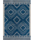 MOROCCAN HYPE Area Rug Amir Moroccan Beni Souk Navy/Ivory 4 ft. x 6 ft. Area Rug