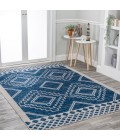 MOROCCAN HYPE Area Rug Amir Moroccan Beni Souk Navy/Ivory 4 ft. x 6 ft. Area Rug