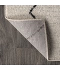 MOROCCAN HYPE Area Rug Alia Moroccan Beni Souk Cream/Black 3 ft. x 5 ft. Area Rug