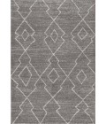 MOROCCAN HYPE Area Rug Alia Moroccan Beni Souk Gray/Cream 4 ft. x 6 ft. Area Rug