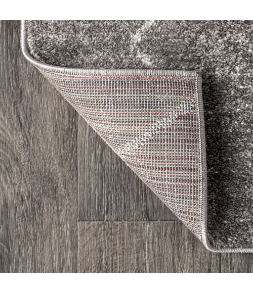 MOROCCAN HYPE Area Rug Alia Moroccan Beni Souk Gray/Cream 4 ft. x 6 ft. Area Rug