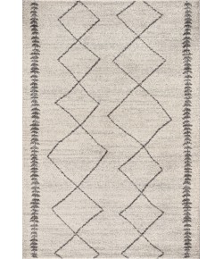 Jonathany Moroccan Hype MOH203B Cream/Gray Area Rug 4 ft. X 6 ft. Rectangle