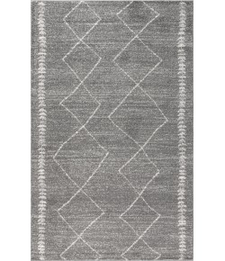 Jonathany Moroccan Hype MOH203C Gray/Cream Area Rug 3 ft. X 5 ft. Rectangle