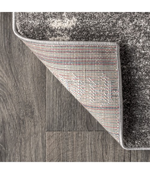 MOROCCAN HYPE Area Rug Zaina Moroccan Beni Souk Gray/Cream 3 ft. x 5 ft. Area Rug