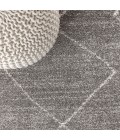 MOROCCAN HYPE Area Rug Zaina Moroccan Beni Souk Gray/Cream 3 ft. x 5 ft. Area Rug