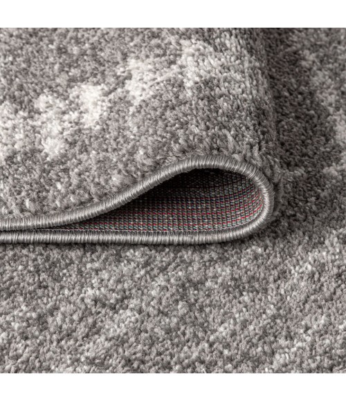 MOROCCAN HYPE Area Rug Zaina Moroccan Beni Souk Gray/Cream 2 ft. x 8 ft. Runner Rug