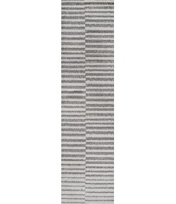 Jonathany Moroccan Hype MOH204A Gray/Cream Area Rug 2 ft. 3 in. X 8 ft. Runner